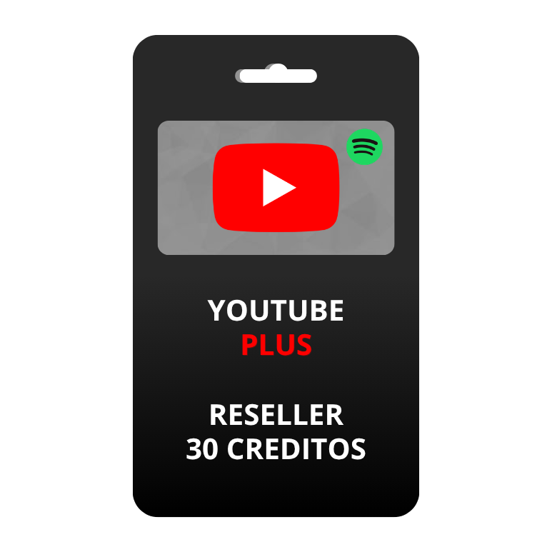Youtube plus reseller 30 creditos
